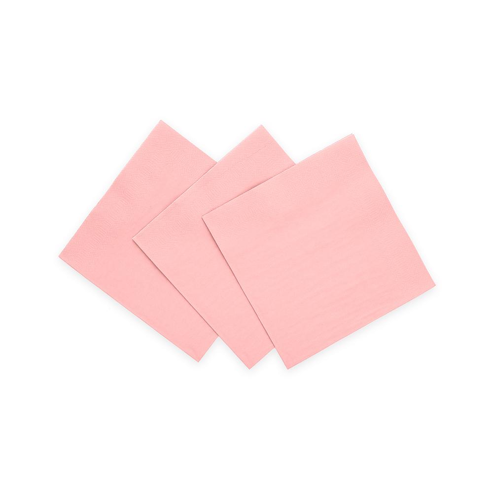 Servietter kaffe, lys rosa - 20 stk