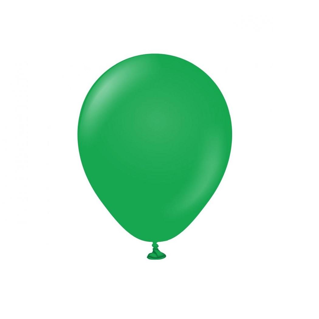 Ballonger 12 cm, grønn - 10 stk