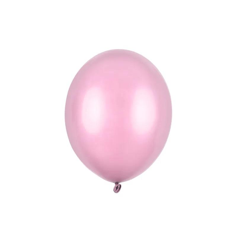 Ballonger, Perlemor candy pink - 10 stk
