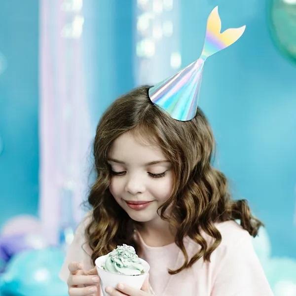 Partyhatter, Havfrue - 6 stk