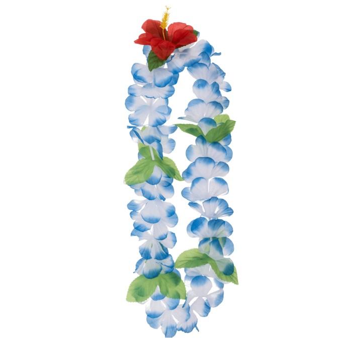 Hawaiikrans enkel - blå
