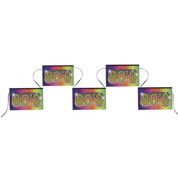 Banner 80s - 5 meter