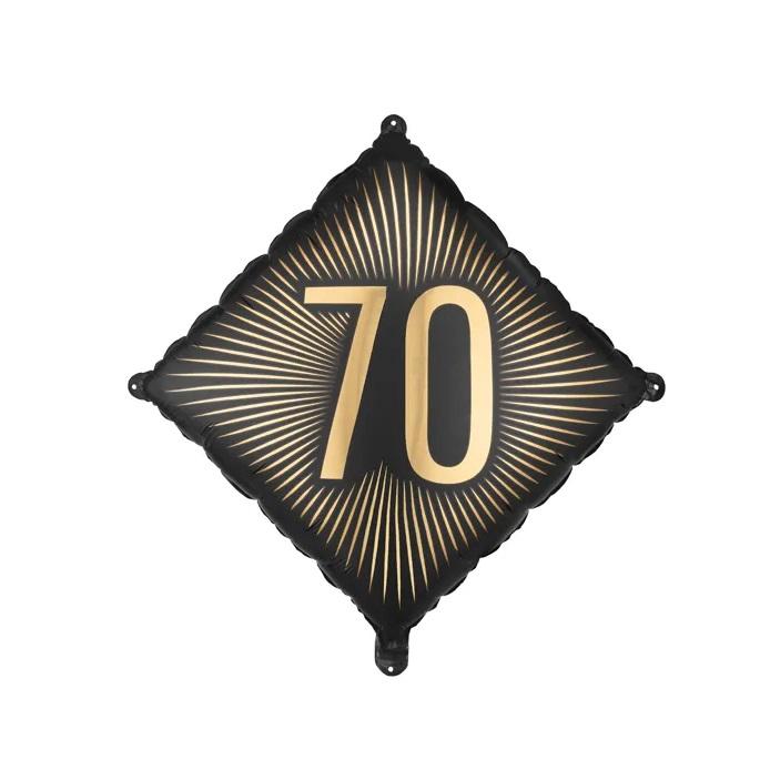 Folieballong diamant - 70 år
