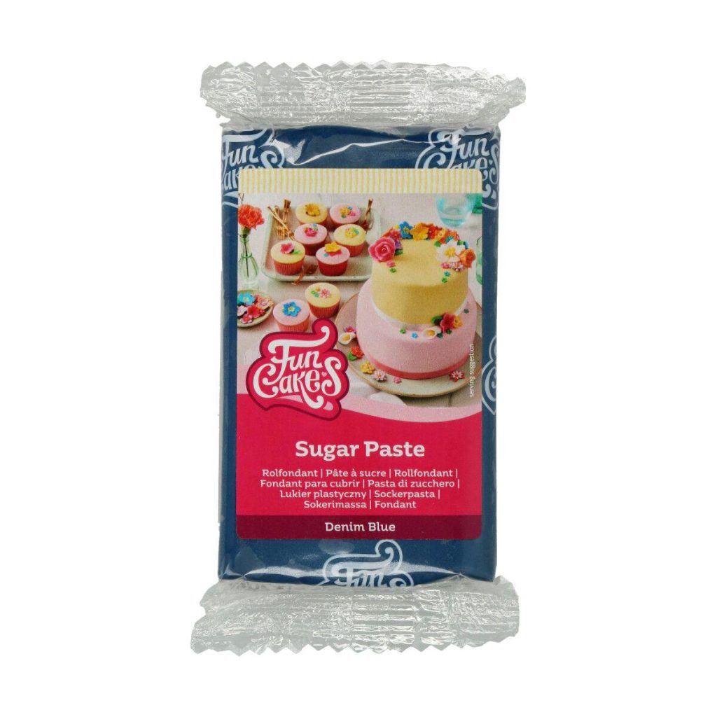 Fondant, 250g - Denim blå