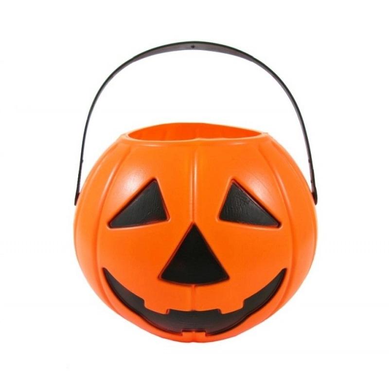 Halloween godtebøtte - gresskar