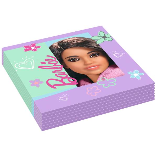 Servietter, Barbie sweet life - 16 stk