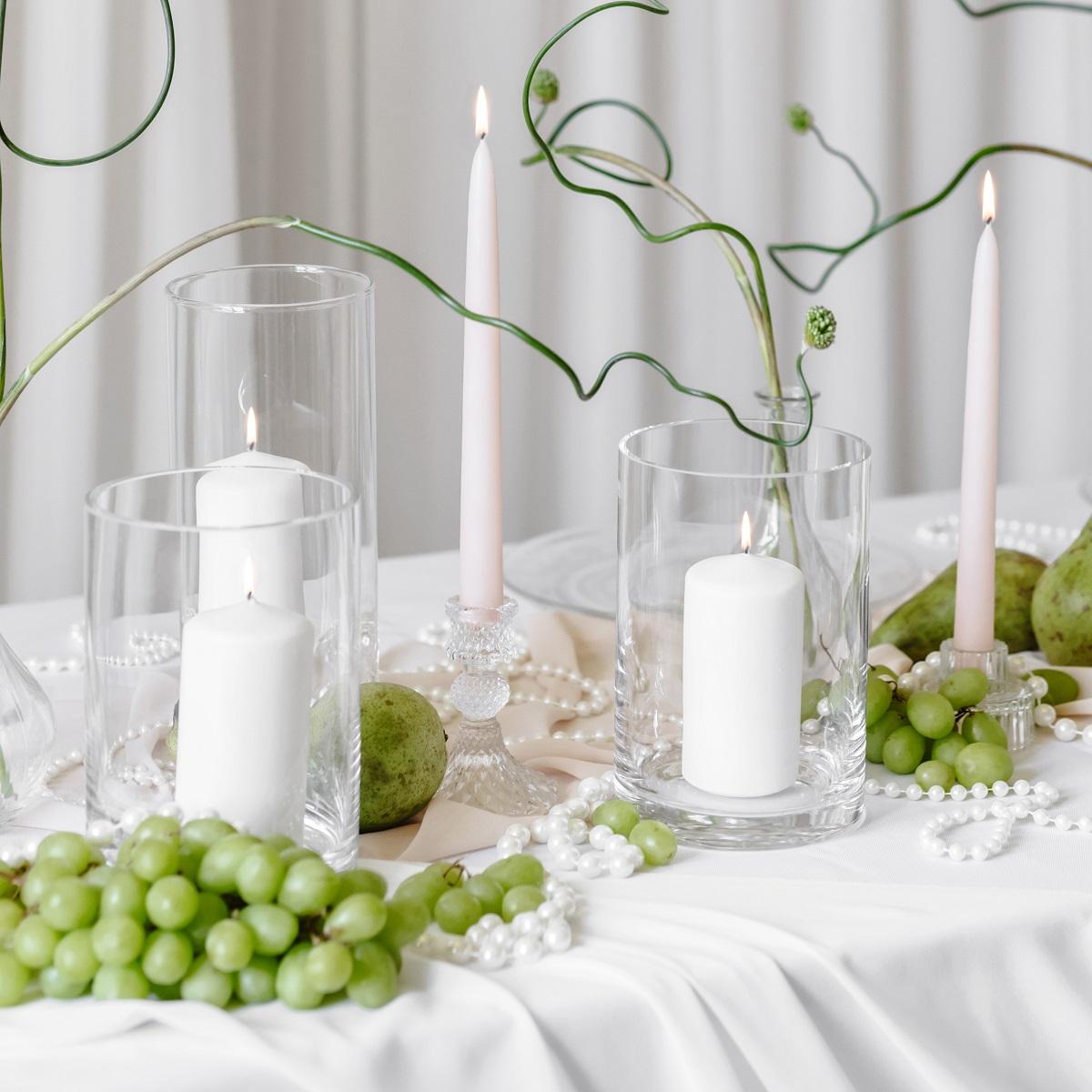 Lysglass, kubbelys - Stor