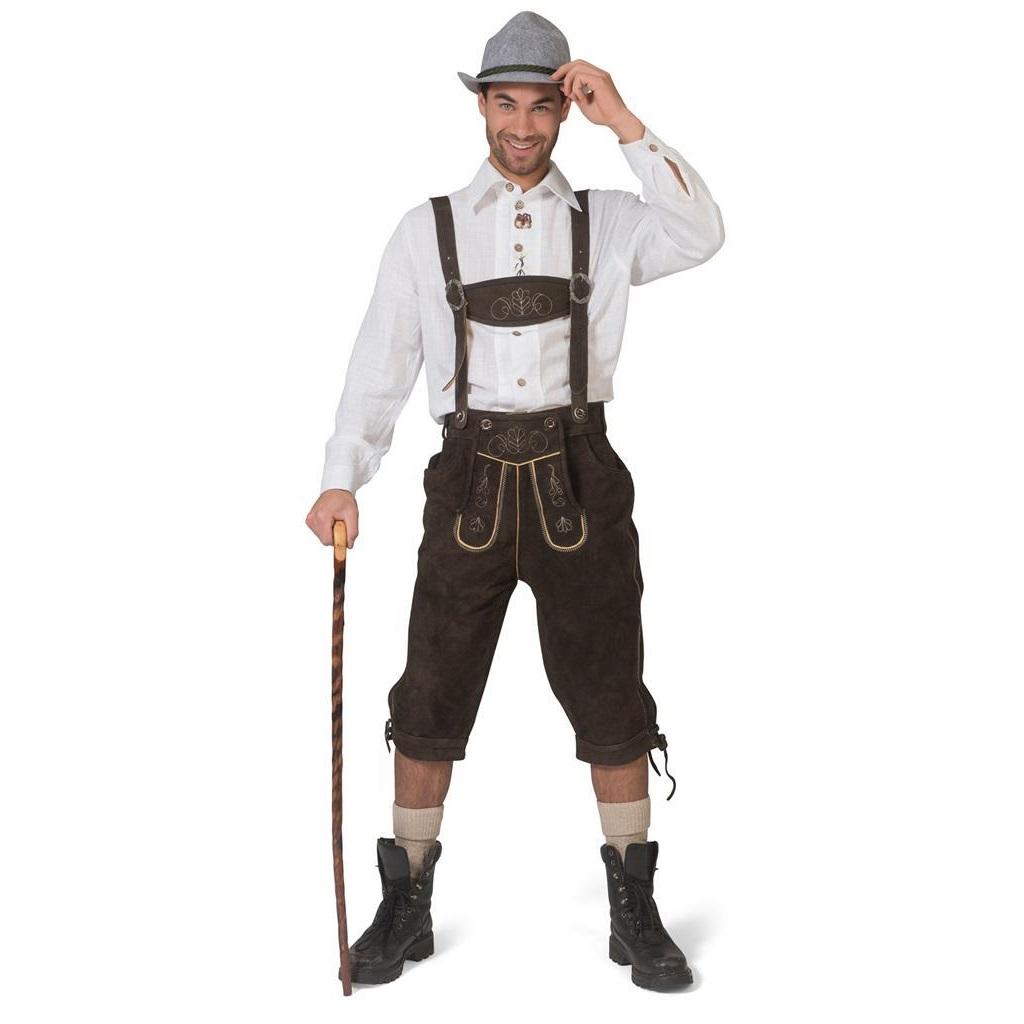 Oktoberfest lederhose ekte lær - Ludwig