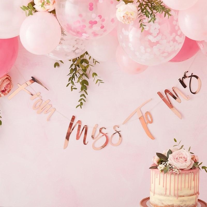 Banner, From Miss to Mrs - rosegull
