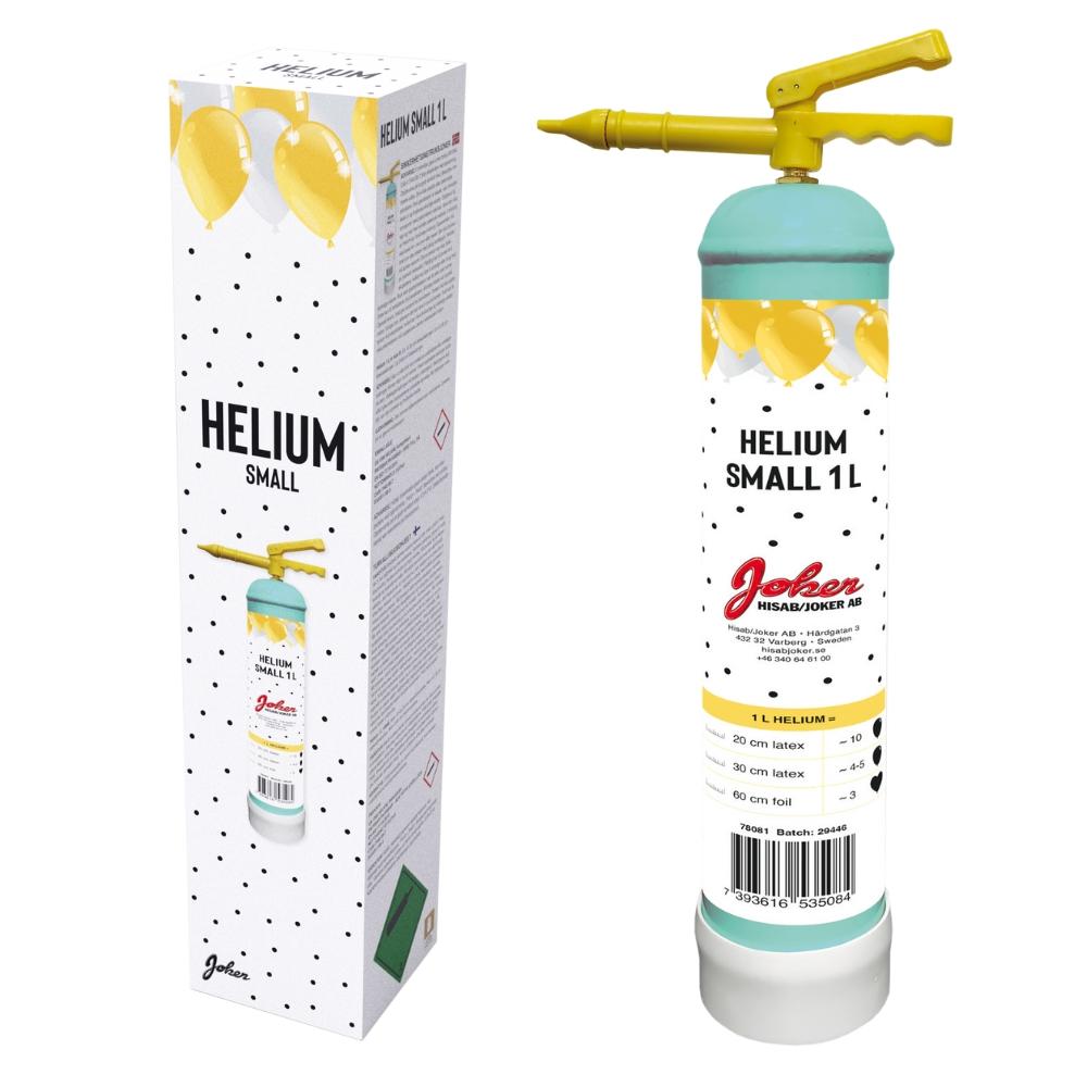 Heliumtank til 10 ballonger på 20cm