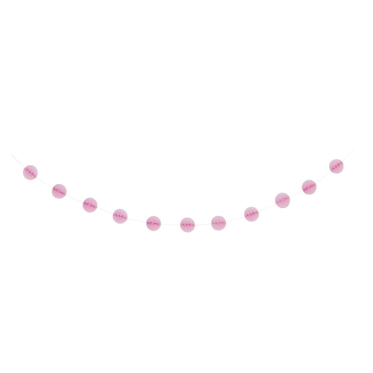 Girlander honeycombs rosa - 2 meter