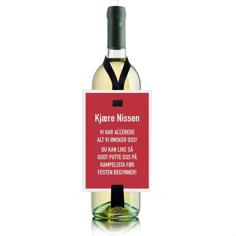 Vinkort - Kjære Nissen