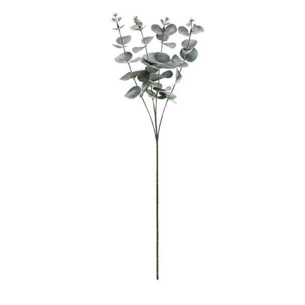 Gren, eucalyptus med glitter - 60cm