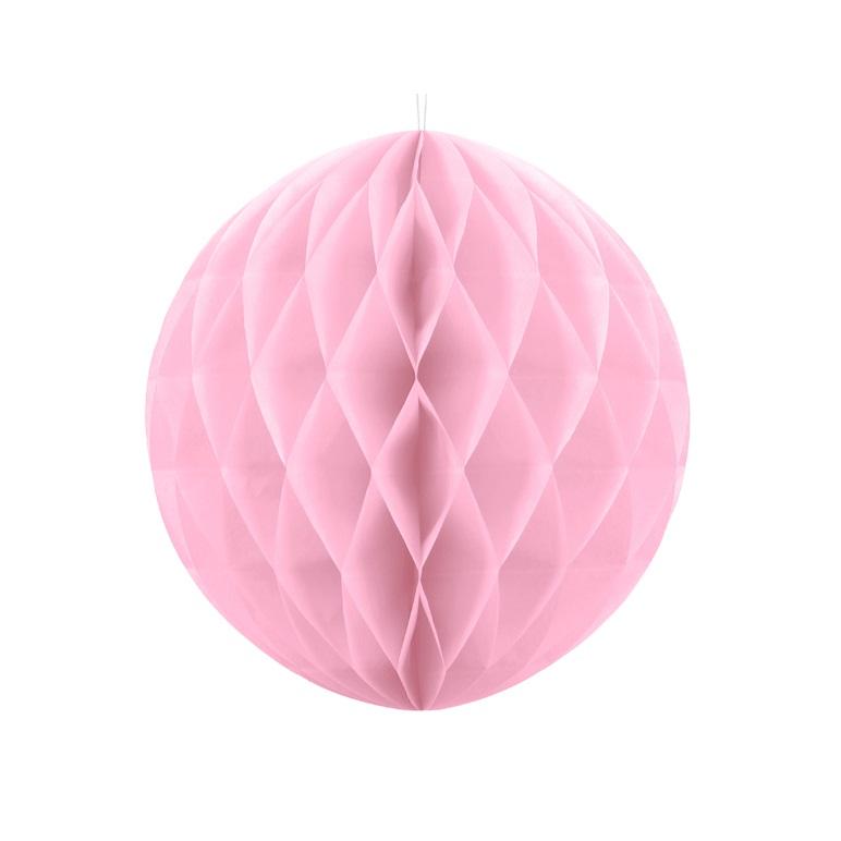 Honeycomb, lys rosa - 20 cm
