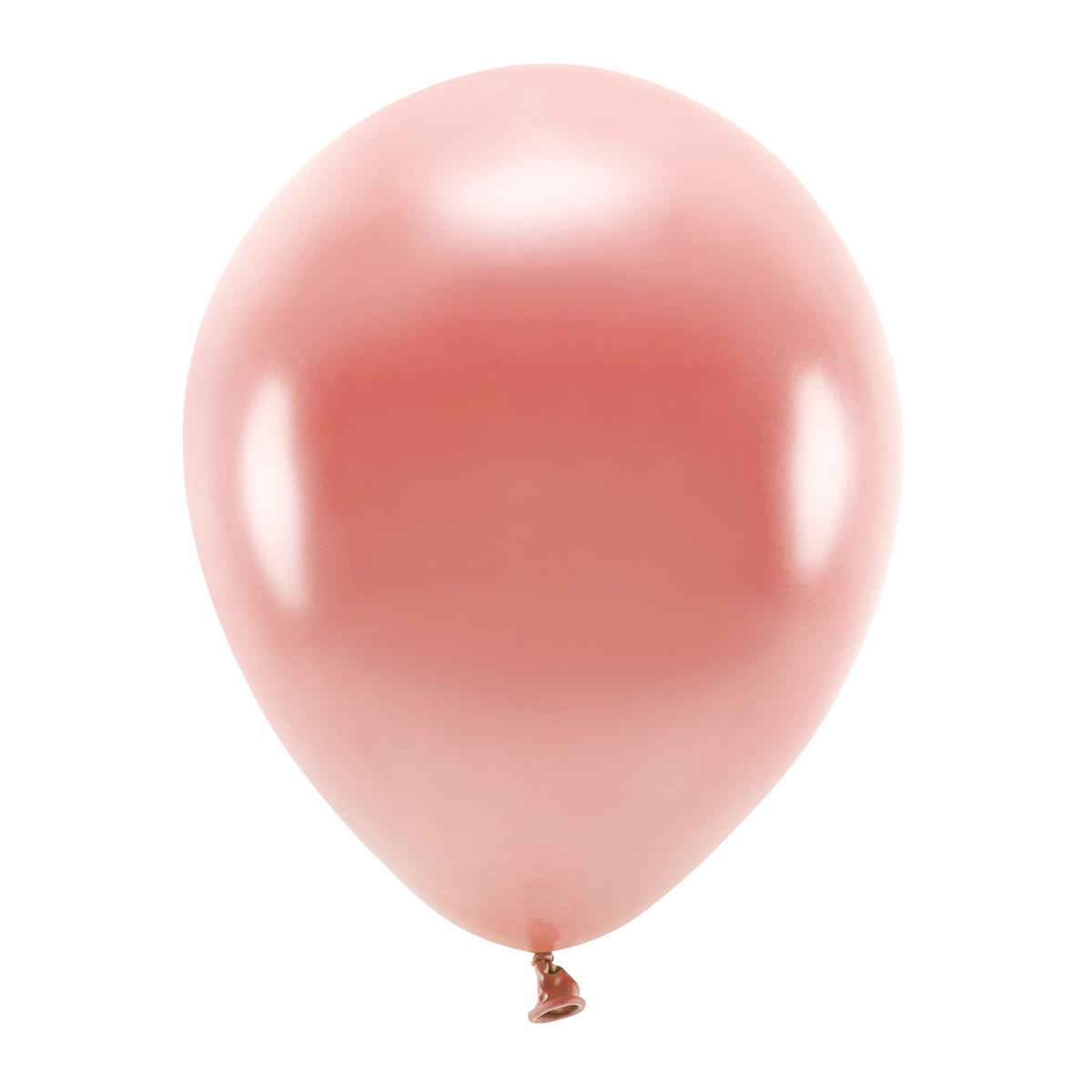 Ballonger metallic rosegull, 30 cm - 100 stk