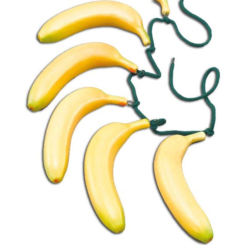 Bananer på tau - 6 stk