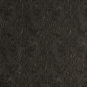 Servietter middag, elegance svart – 15 stk
