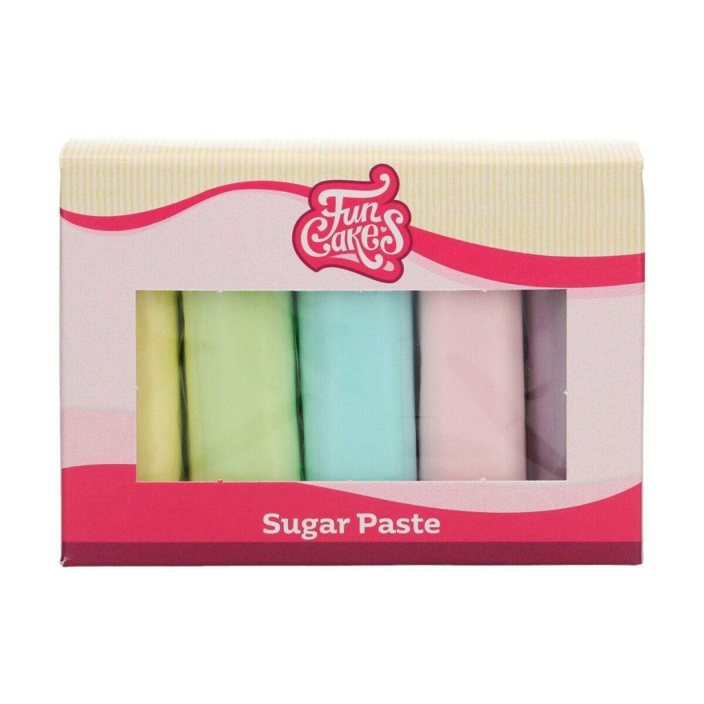 Fondant, 500g - Pastell fargemiks