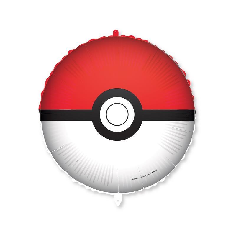 Folieballong Pokeball - 46cm