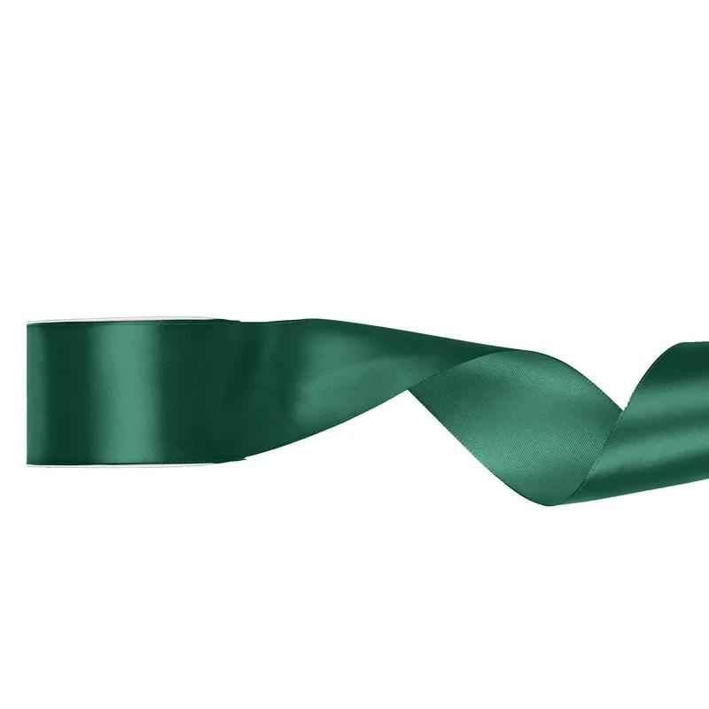 Silkebånd 50mm, Mørk grønn – 25 m