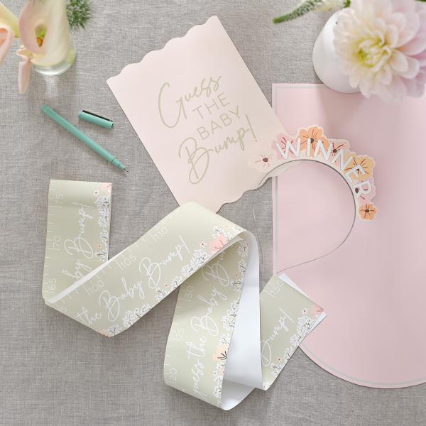 Babyshower gjettelek botanisk, hvor stor er magen