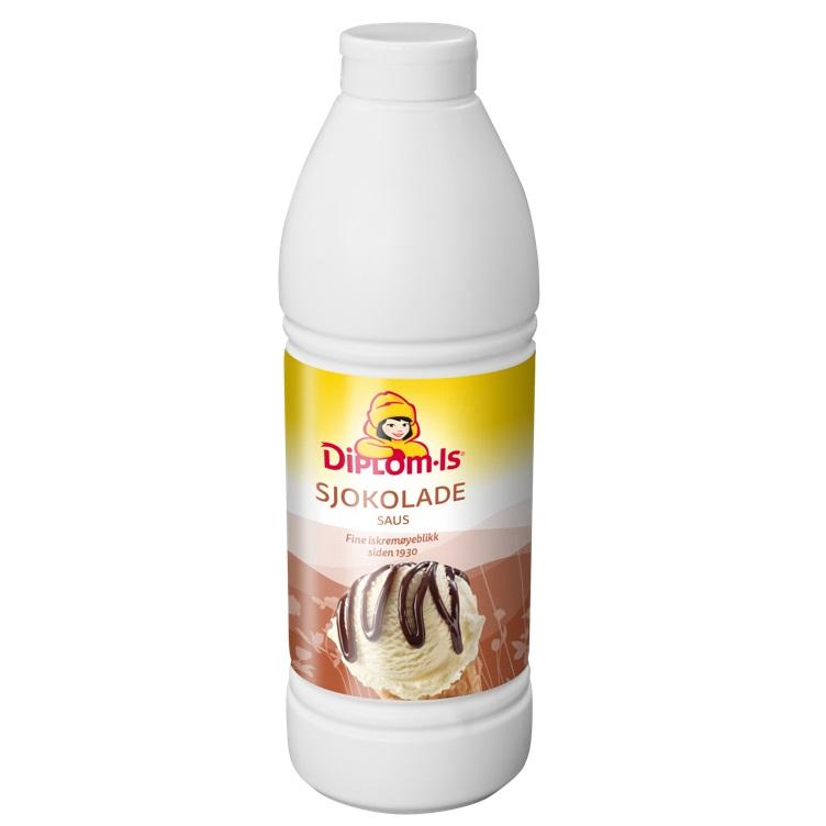 Diplom-Is Sjokoladesaus