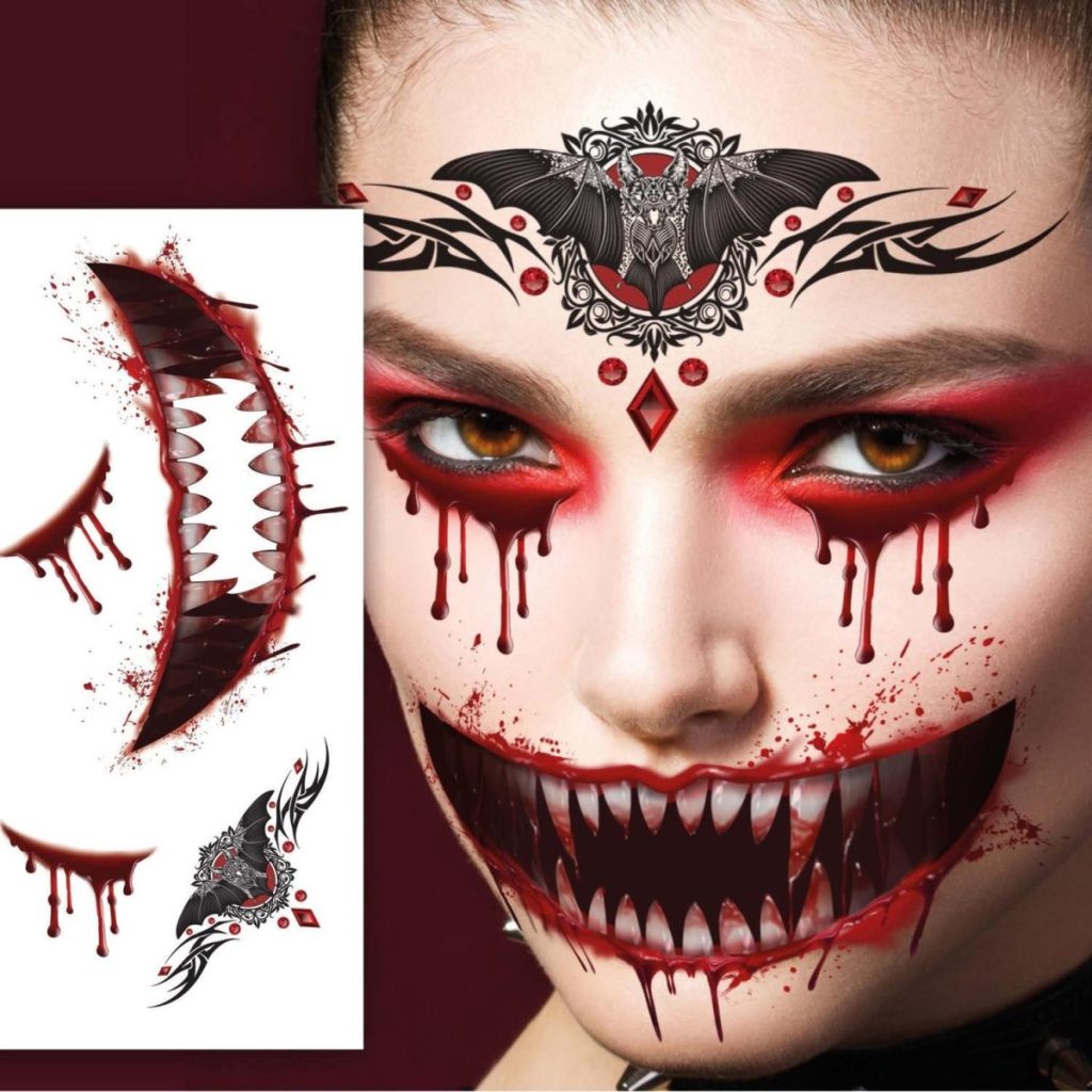 Midlertidige tatoveringer - Vampyr
