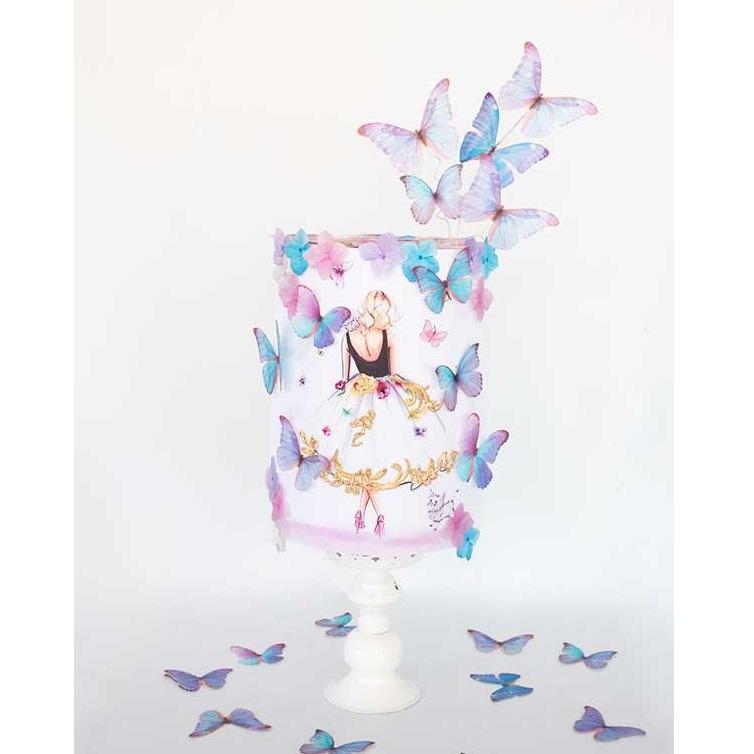 Spiselige sommerfugler, enchanted - 22 stk
