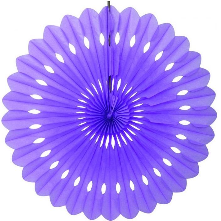 Papirvifte lilla – 40 cm