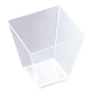 Tapas skåler, Liten diamond, blank - 25 stk