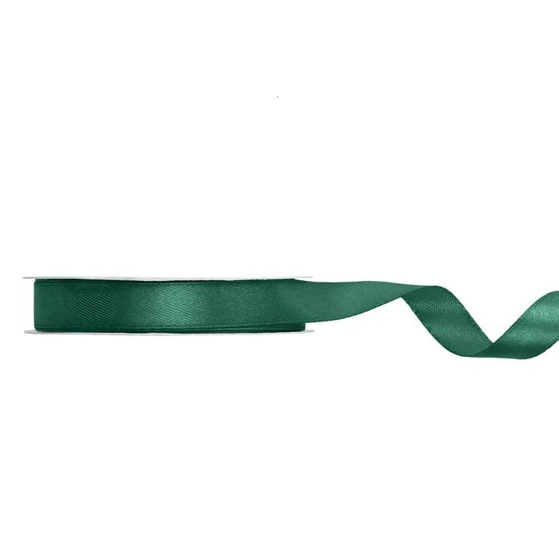 Silkebånd 12mm, Mørk grønn – 25 m