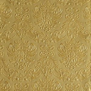 Servietter lunsj, elegance gull – 15 stk