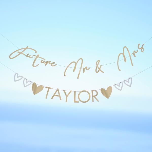Banner, future mr mrs - tilpass selv
