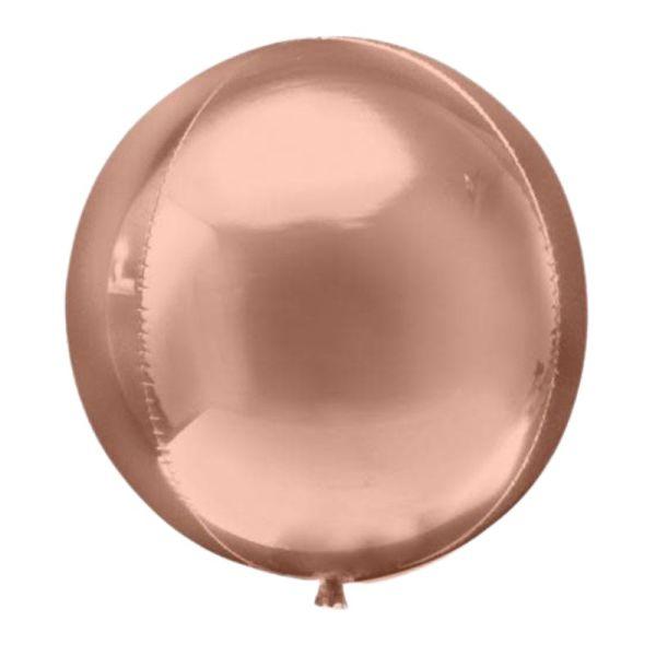 Orb, 38 cm - metallic rosegull