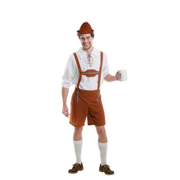 Oktoberfest kostymepakke brun