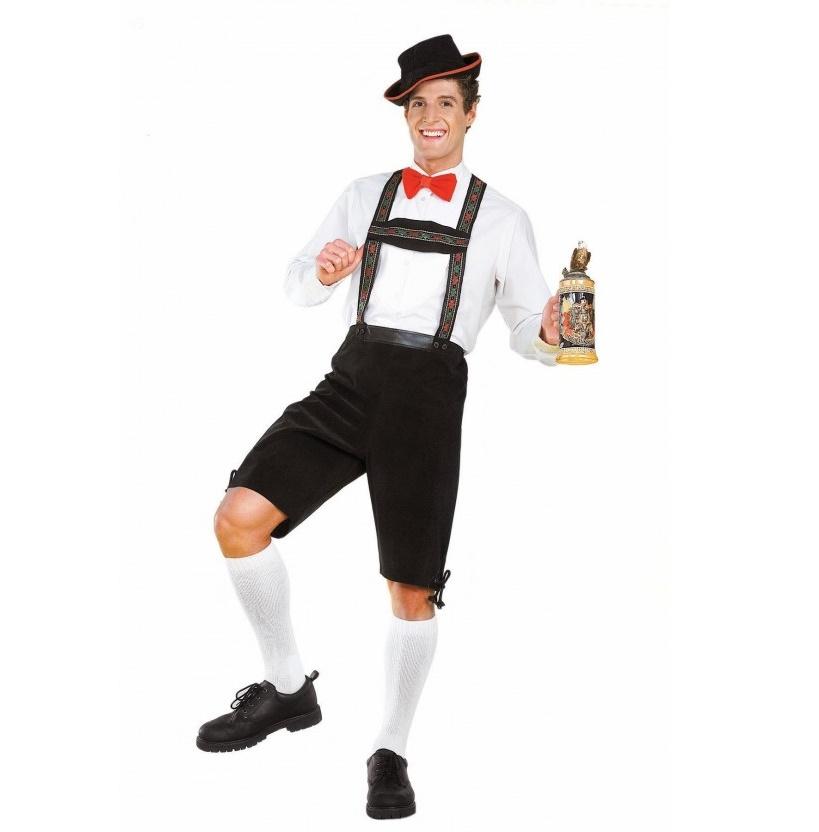 Oktoberfest kostymepakke mørk