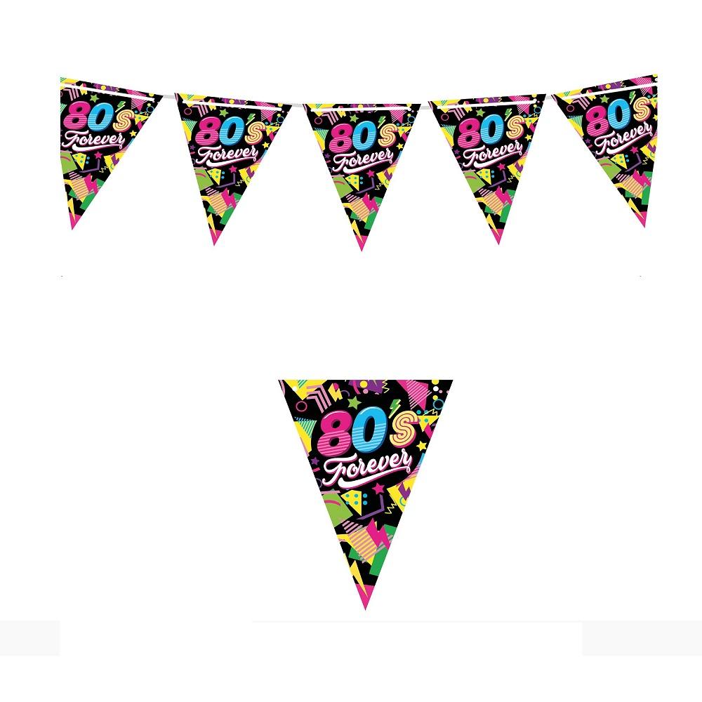Flaggbanner, 80s - 3 meter