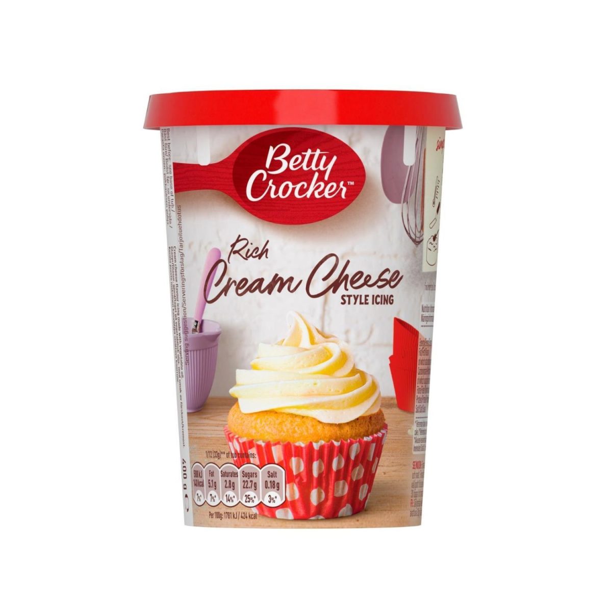 Betty Crocker ferdig kremost frosting - 400g