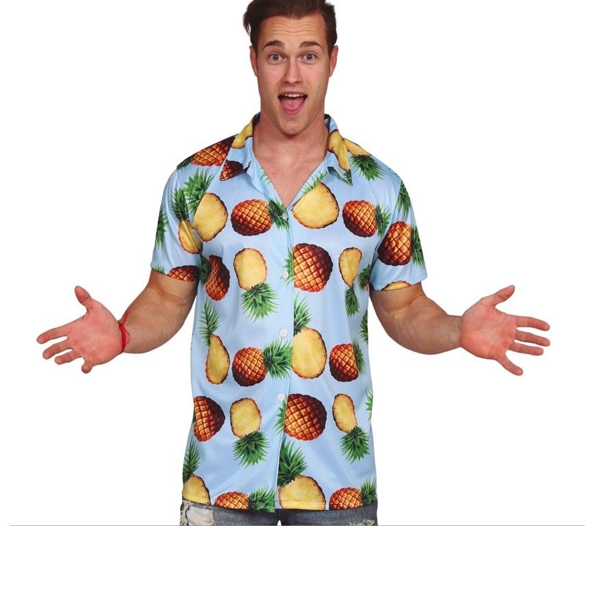 Hawaiiskjorte - Ananas