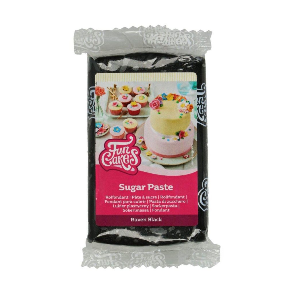 Fondant, 250g - Svart