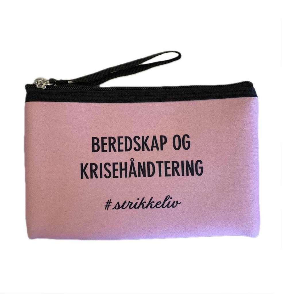 Krisehåndtering veske - Strikkeliv