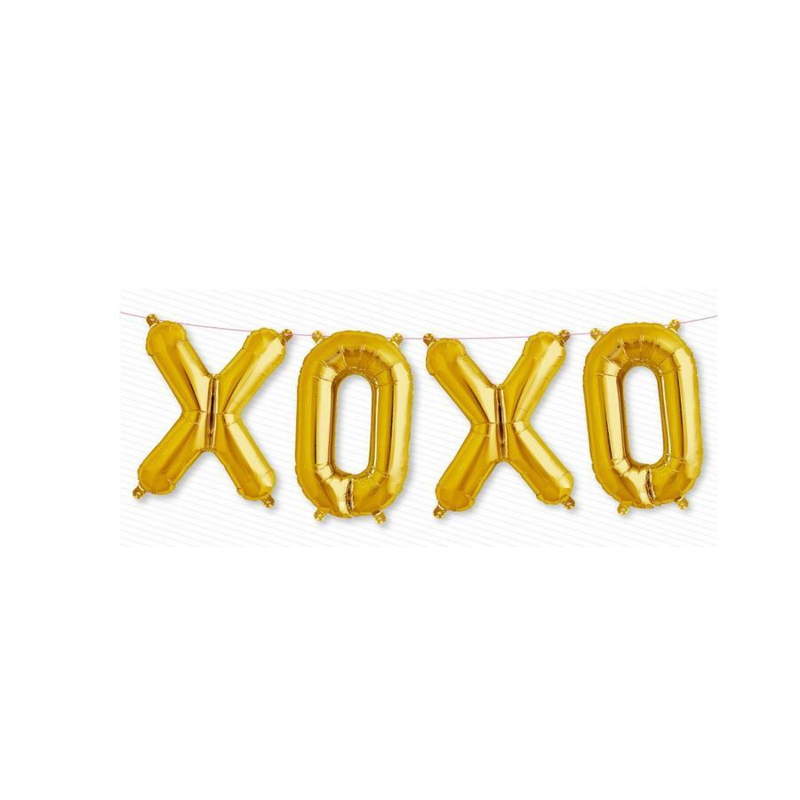 Ballongbanner, XOXO - gull