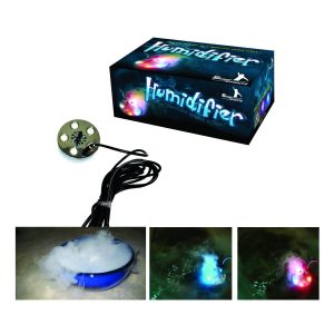 Røykmaskin Atomizer, tung vanndamp med LED-lys