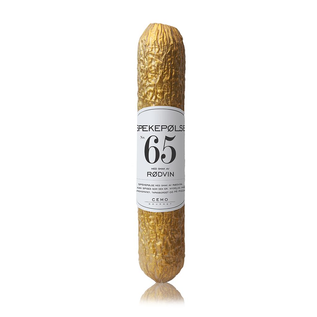 Spekepølse rødvin - 200g