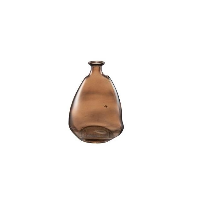 Liten vase, abstrakt høy - sjokolade