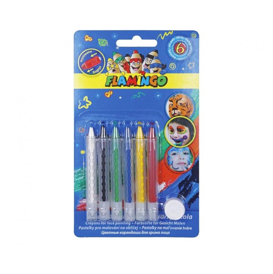 Sminkestifter basic - 6 stk