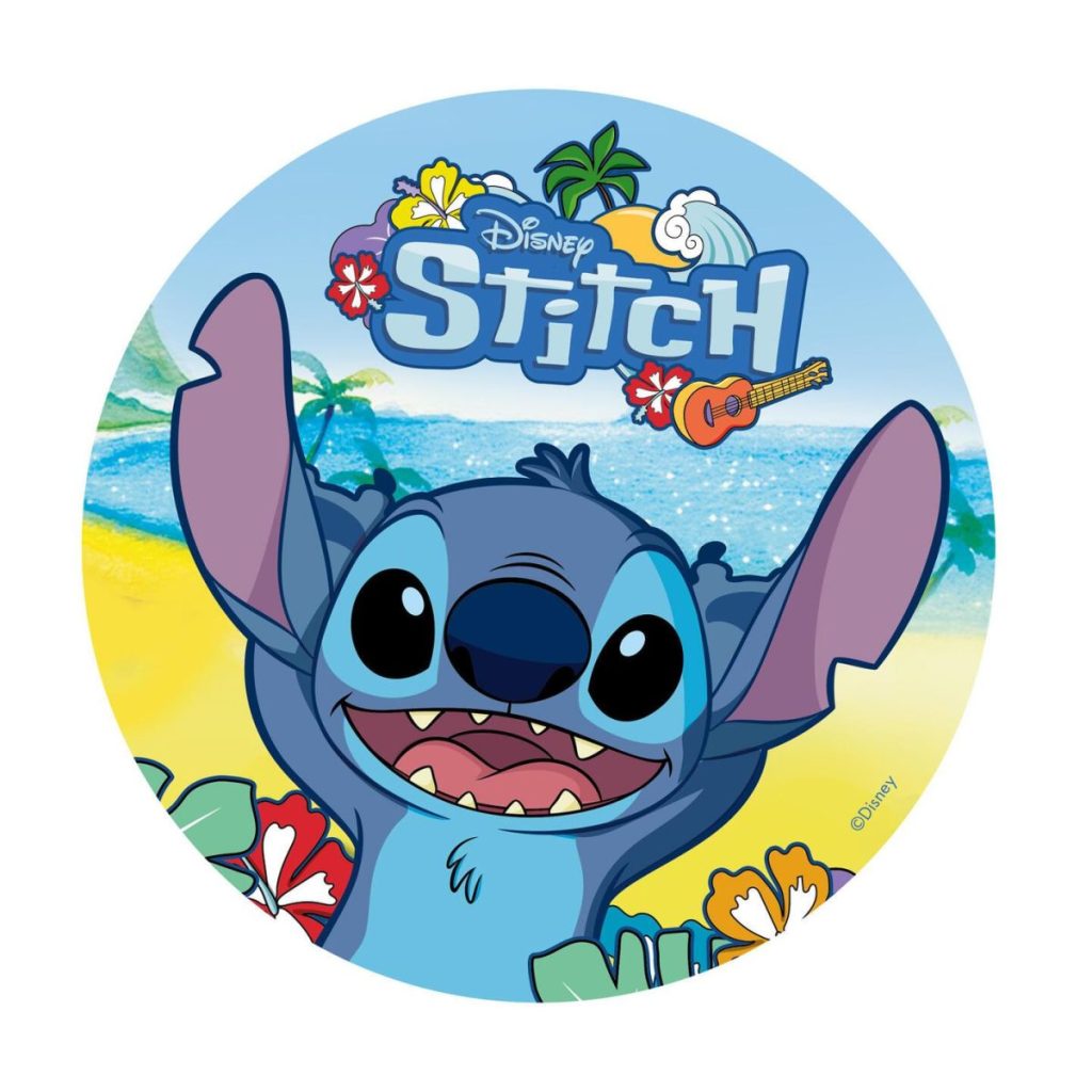 Spiselige kakebilde, Stitch - 20cm