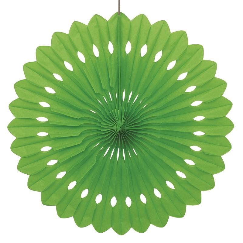 Papirvifte grønn – 40 cm