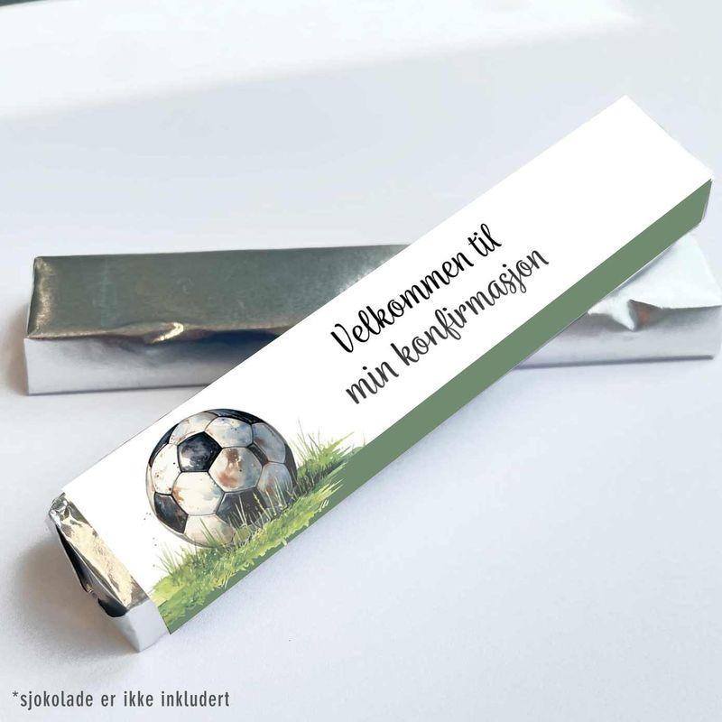 Kinder omslag, Konfirmasjon fotball - 20 stk