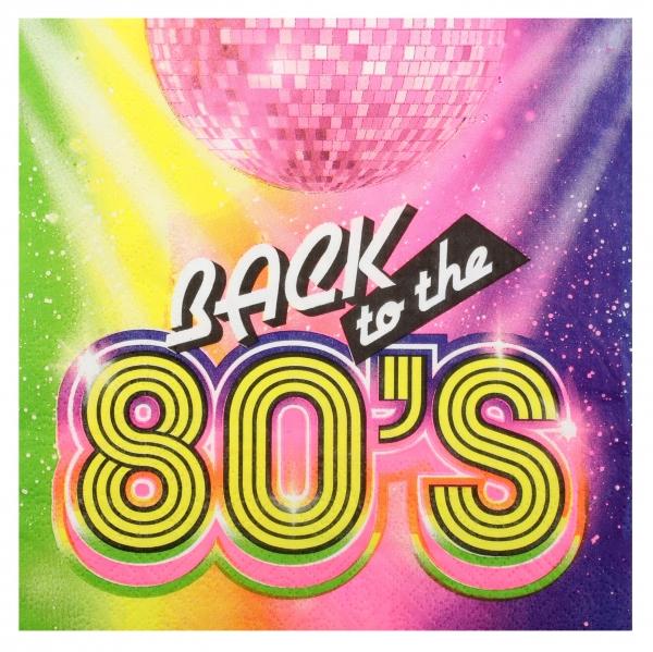Servietter, 80s – 20 stk